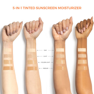 Suntegrity 5-In-1 Tinted Sunscreen Moisturiser SPF 30 - Light