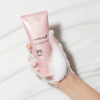Medicube - PDRN Pink Niacinamide Whip Cleanser